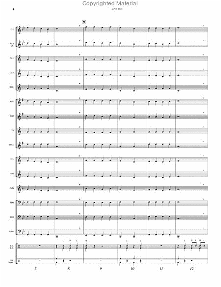 A Beginners Set Concert Band scores gallery preview page 3