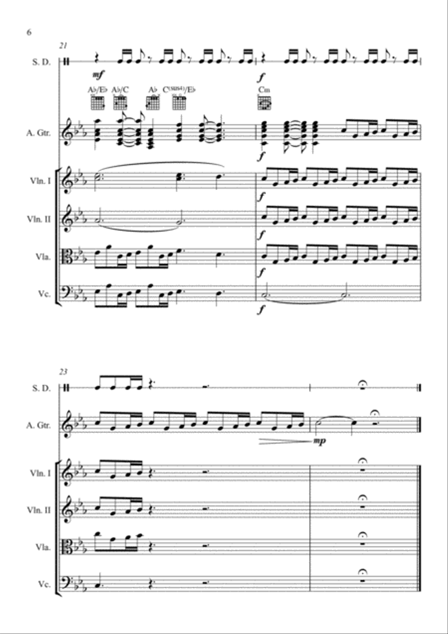 Game Of Thrones Game Of Thrones String Quartet scores gallery preview page 6