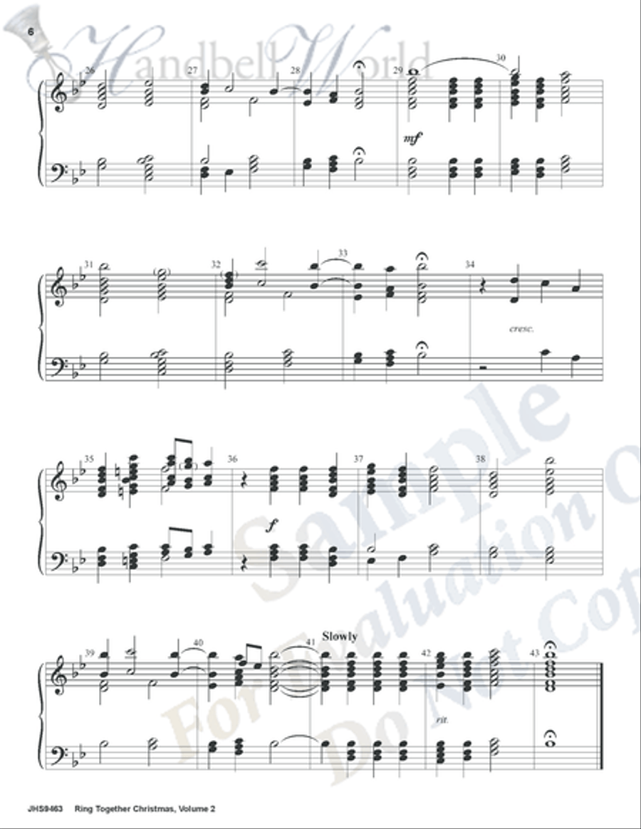 Ring Together Christmas Volume 2 3-Octaves scores gallery preview page 5