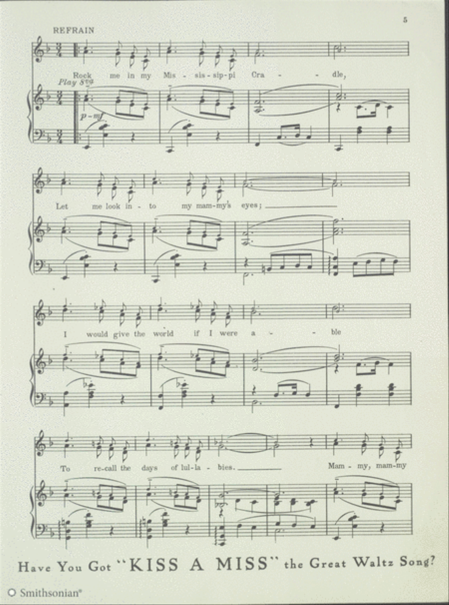 Mississippi Cradle Mississippi Cradle Piano, Vocal scores gallery preview page 5