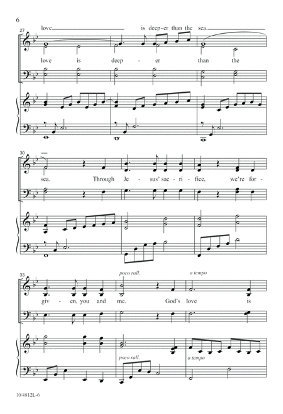 Never Let Us Go 2-Part scores gallery preview page 6