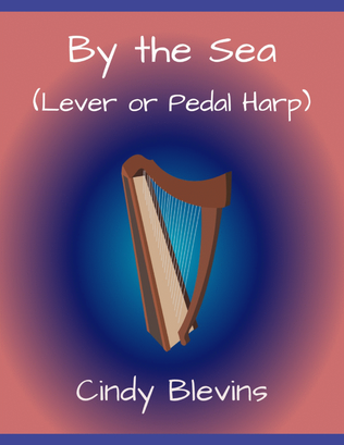 Book cover for By the Sea, original solo for Lever or Pedal Harp