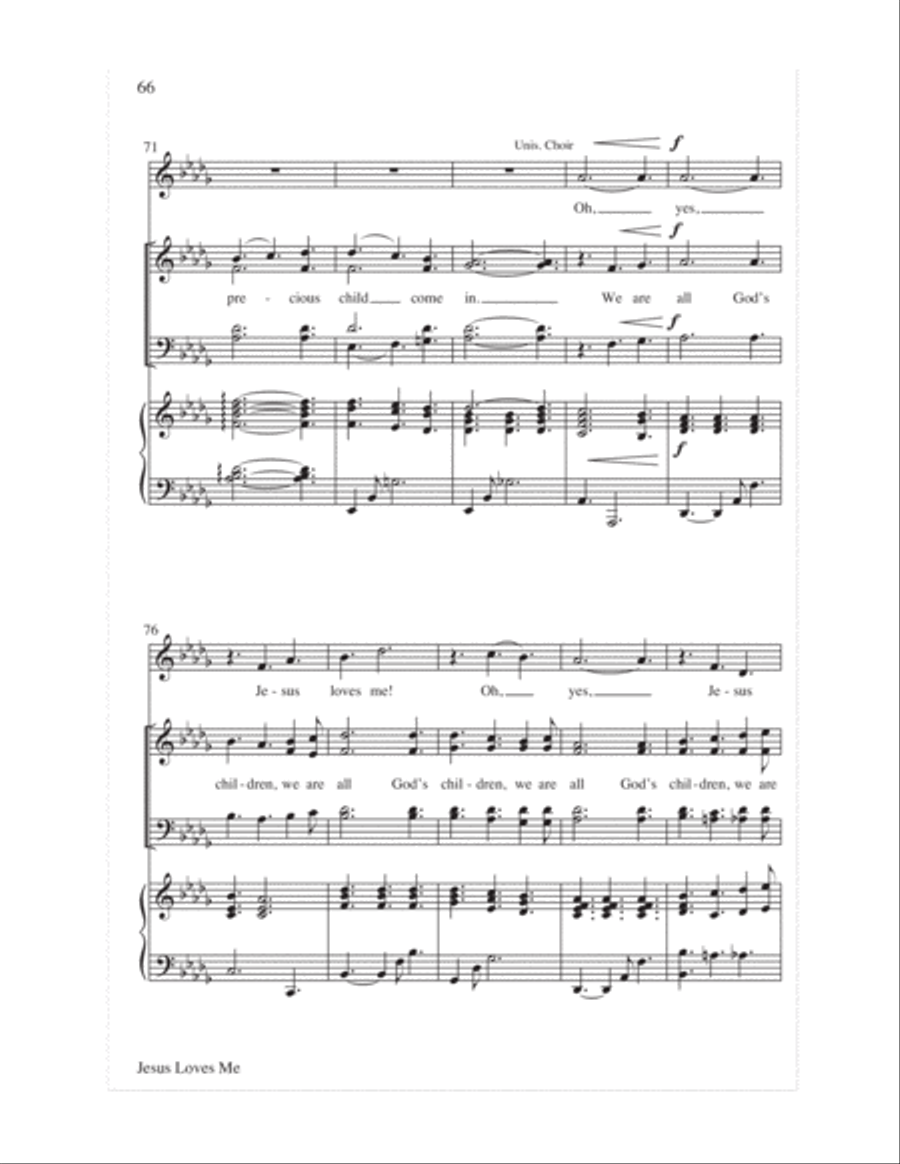 Let the Children Sing 4-Part scores gallery preview page 68