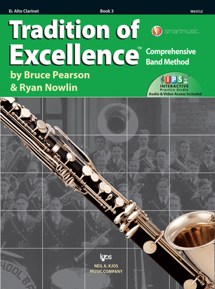 Tradition of Excellence Book 3 - Eb Alto Clarinet