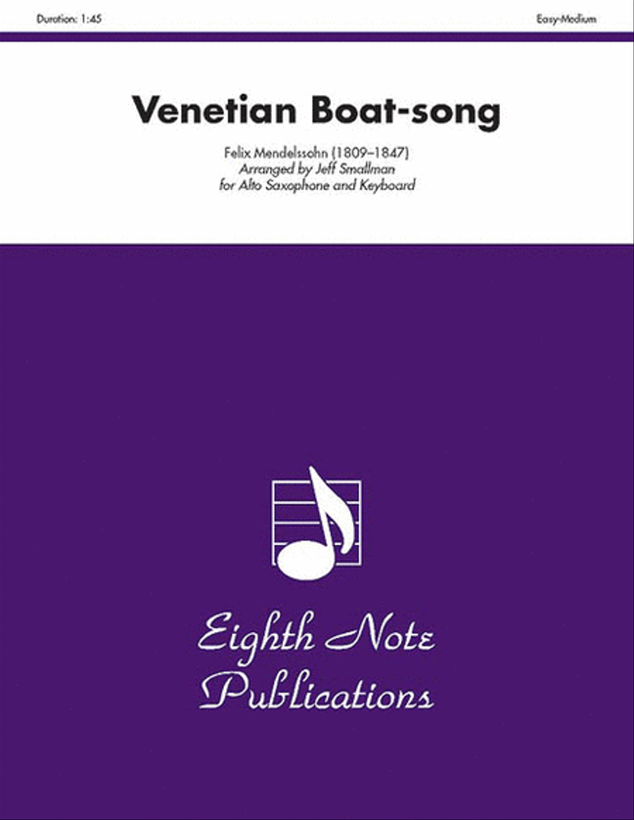 Venetian Boat-Song Small Ensemble scores gallery preview page 1