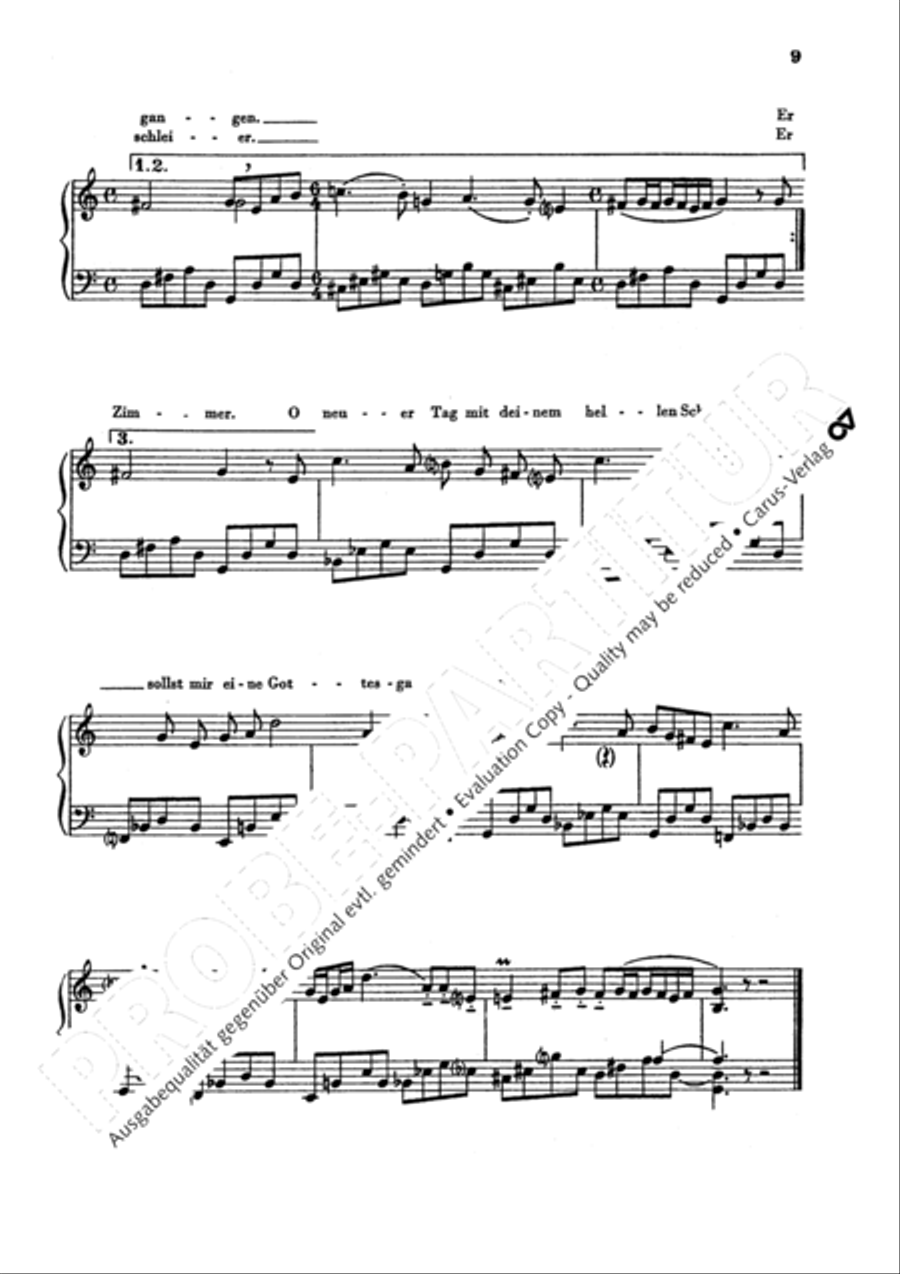 Lieder am Klavier zu singen Choir scores gallery preview page 12