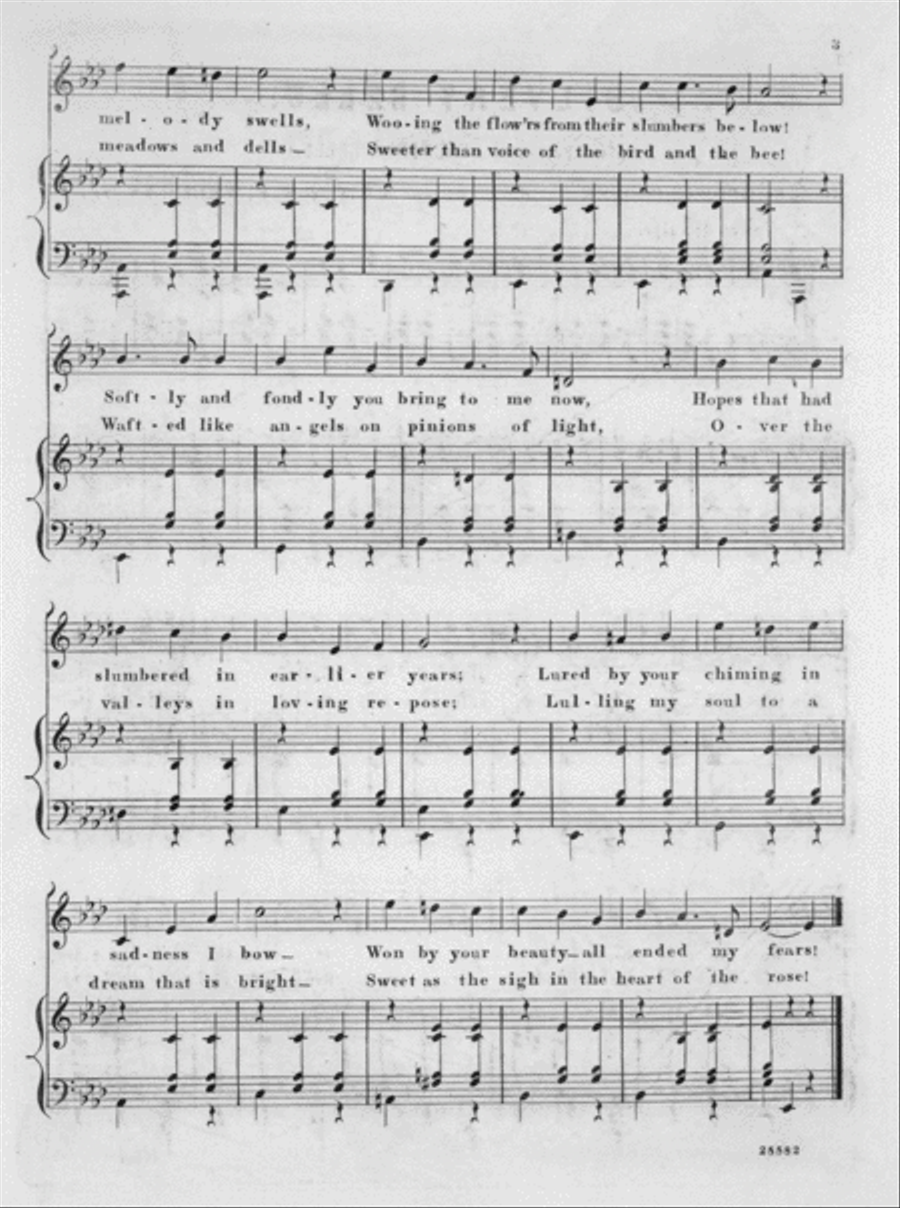 Silvery Bell 4-Part scores gallery preview page 3