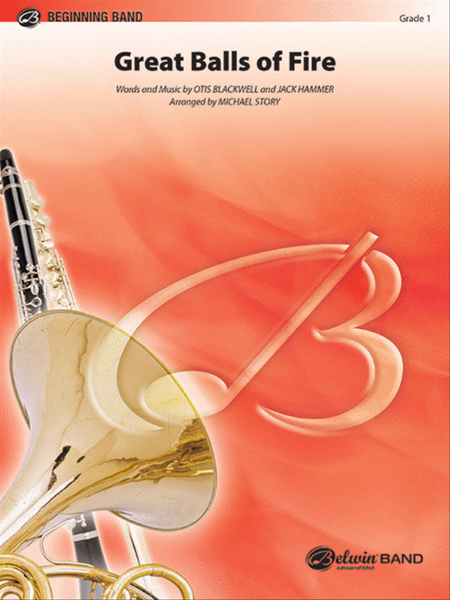 Great Balls of Fire Great Balls of Fire Concert Band scores gallery preview page 1