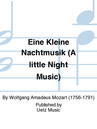 Book cover for Eine Kleine Nachtmusik (A little Night Music)