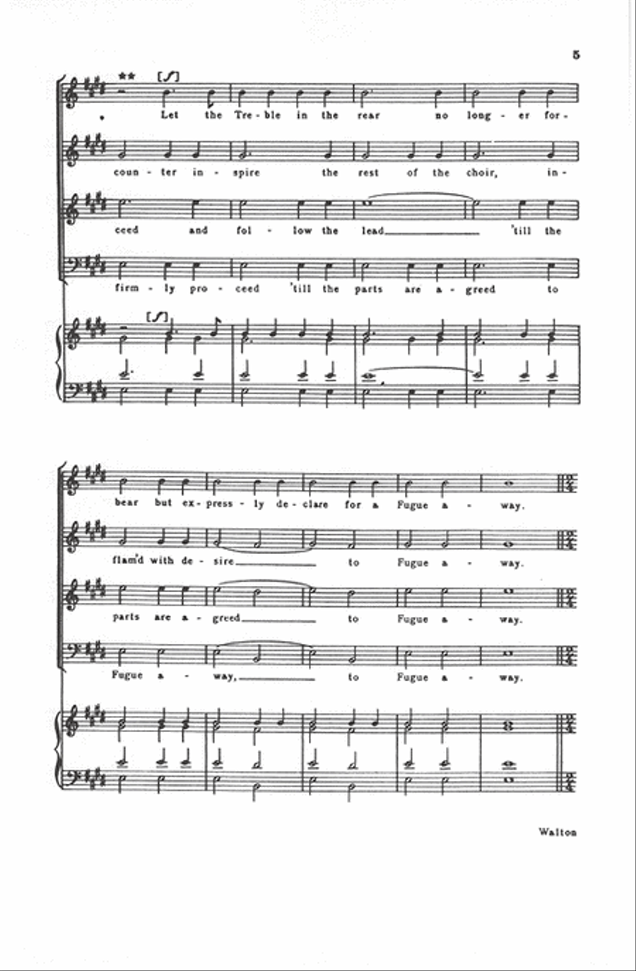 Modern Music 4-Part scores gallery preview page 5