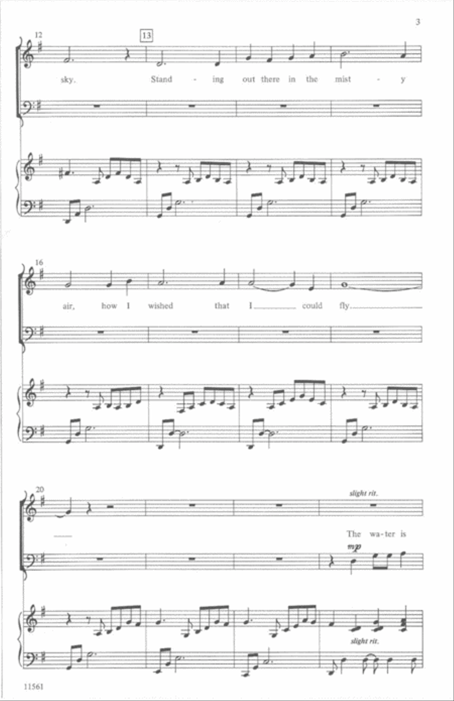 A Distant Shore 3-Part scores gallery preview page 3