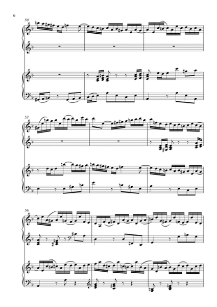Double Violin Concerto in D minor (BWV 1043) - 3rd Movt - arranged for 2 pianos image number null