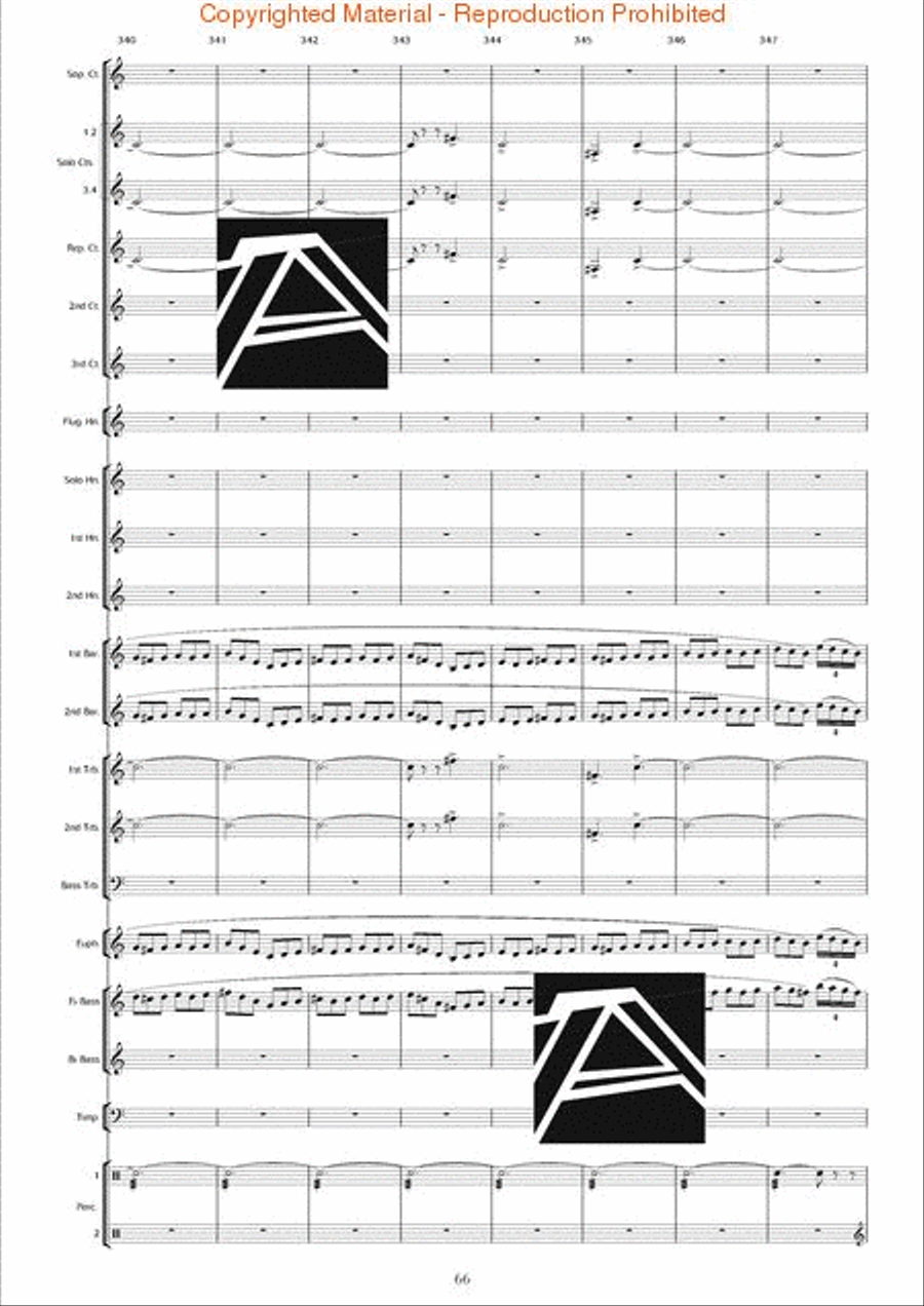 Surround Sound Brass Band scores gallery preview page 67
