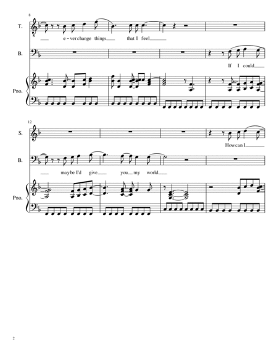 Go Your Own Way 4-Part scores gallery preview page 2