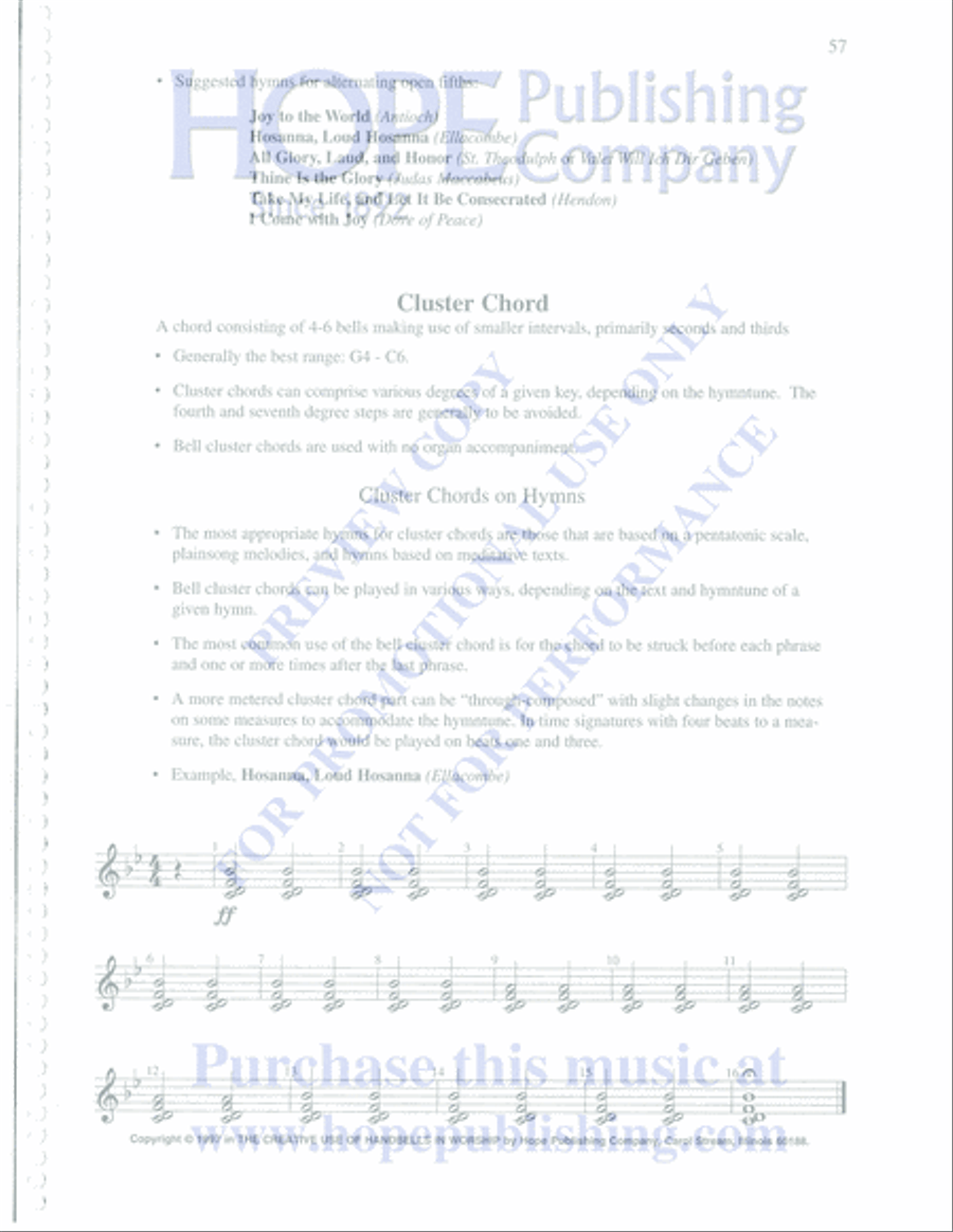 Practical Guide to Arranging Music for Organ, Choir, Handbells & Other Instrumen Choir scores gallery preview page 58