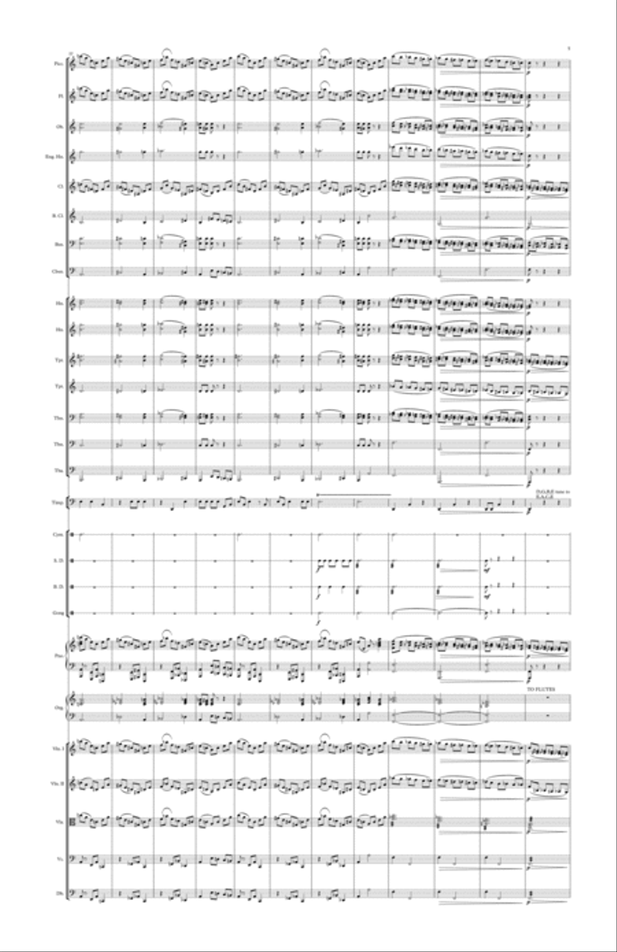 Symphony No.25 (Our Earth) PART 5 Divisi scores gallery preview page 5