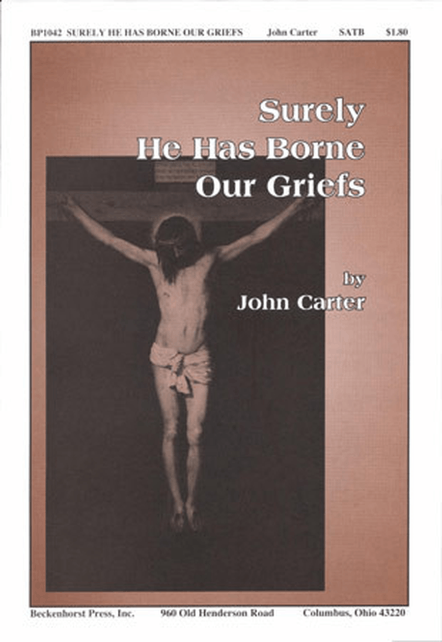 Surely He Has Borne Our Griefs 4-Part scores gallery preview page 1