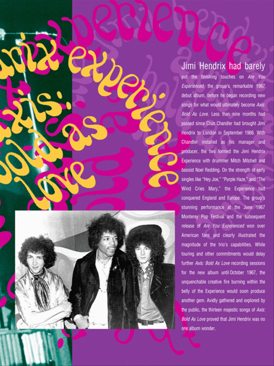 Jimi Hendrix – Axis: Bold As Love Electric Guitar scores gallery preview page 3