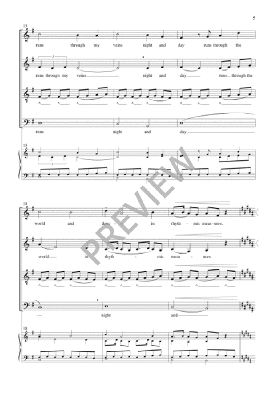 The Same Stream Divisi scores gallery preview page 6