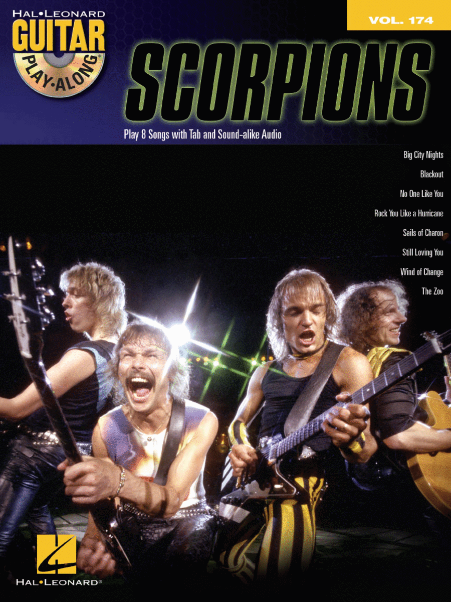 Scorpions : Sheet music books