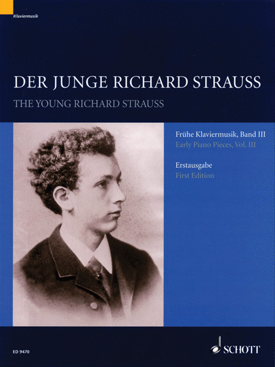 Der junge Richard Strauss Piano Solo scores gallery preview page 1