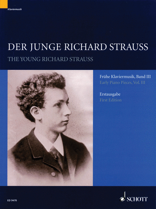 Book cover for Der junge Richard Strauss