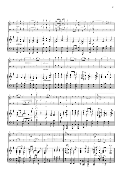 Handel  Ombra mai fu (Largo)(Violin, Cello & Piano)