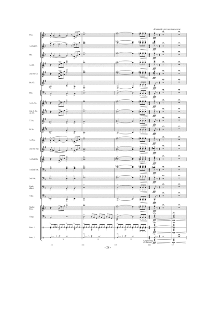Apollo: Myth and Legend Concert Band scores gallery preview page 27