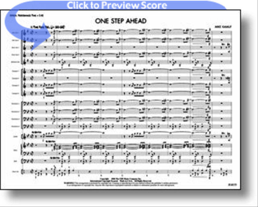 One Step Ahead Jazz Ensemble scores gallery preview page 1