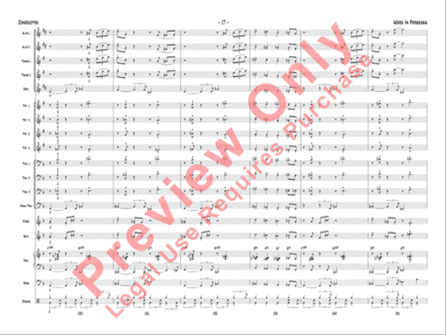 Work in Progress Jazz Ensemble scores gallery preview page 20