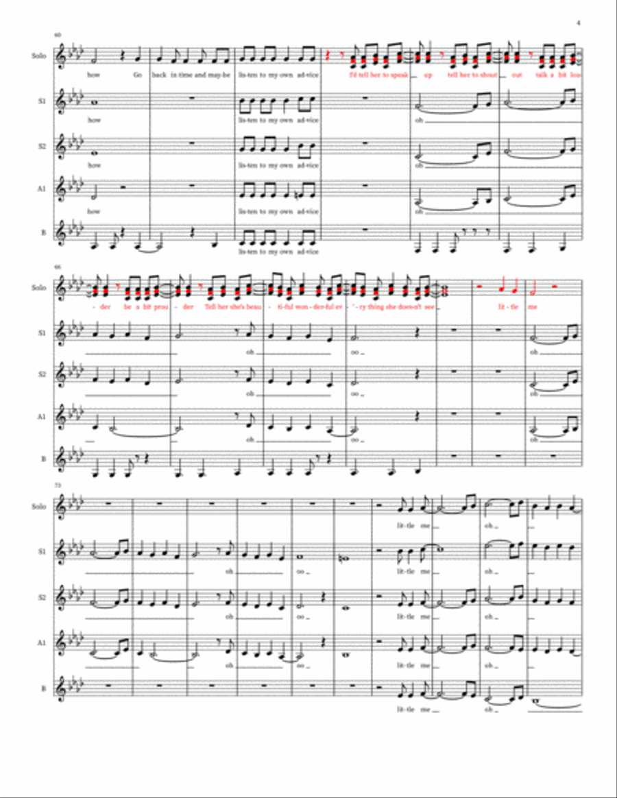 Little Me SSA scores gallery preview page 4
