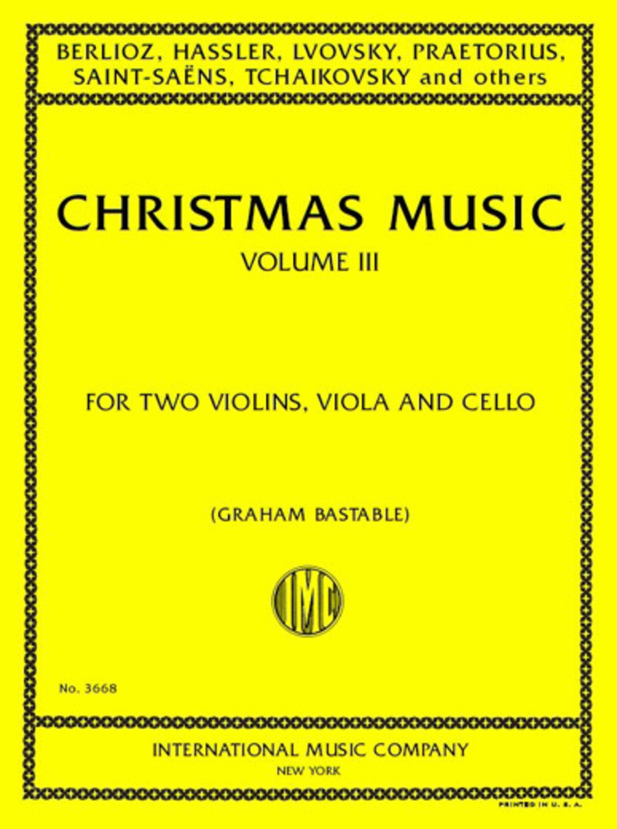 Christmas Music, Volume III