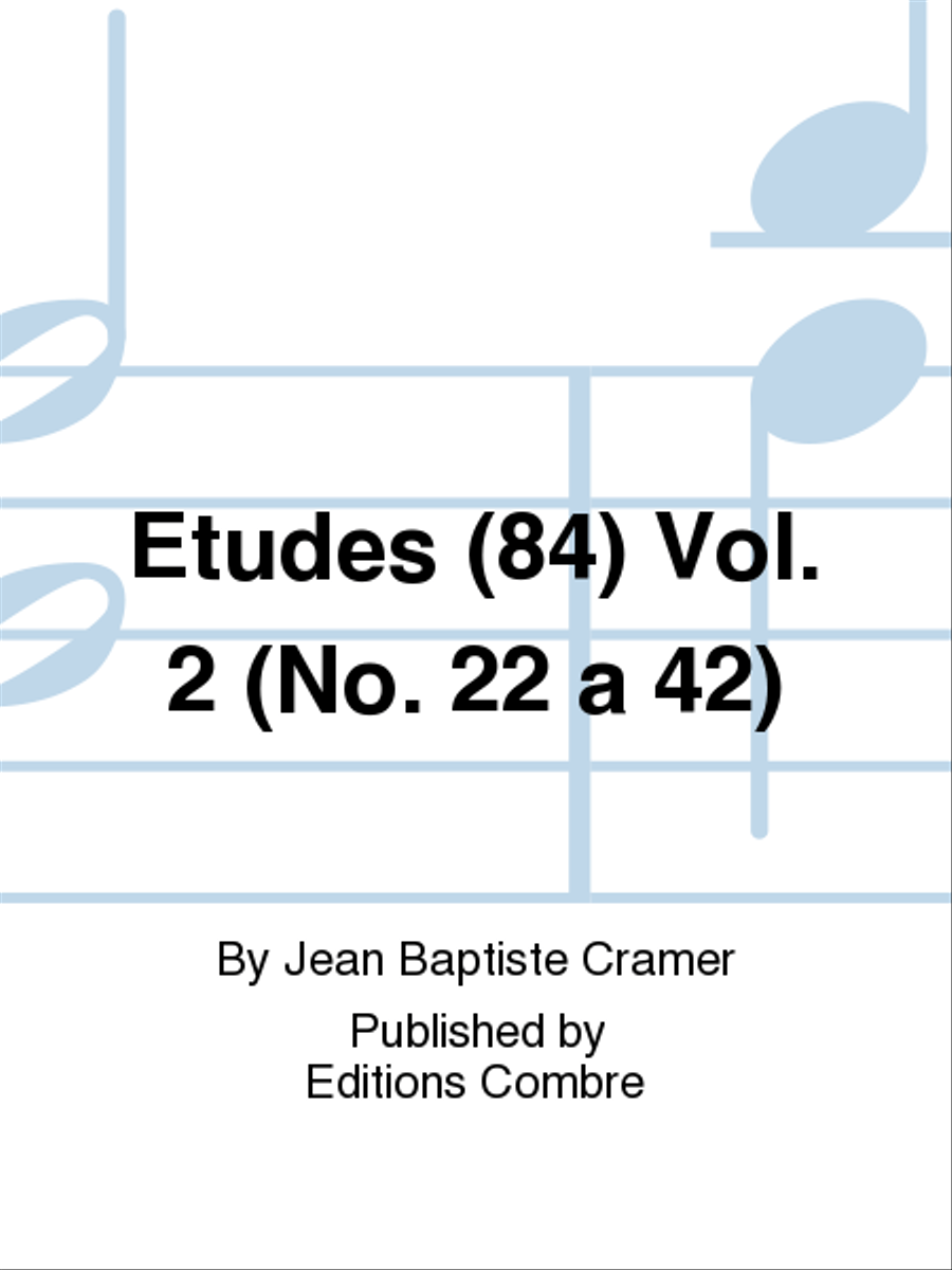 Etudes (84) - Volume 2 (No. 22 a 42) Piano Method scores gallery preview page 1