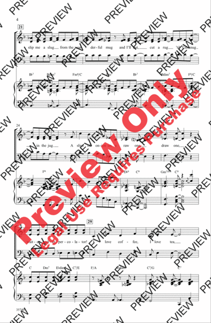 Java Jive 3-Part scores gallery preview page 4
