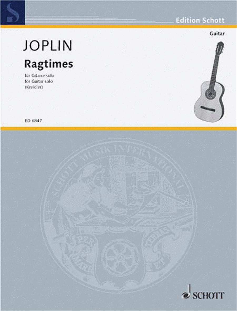 Ragtimes for Guitar Acoustic Guitar scores gallery preview page 1