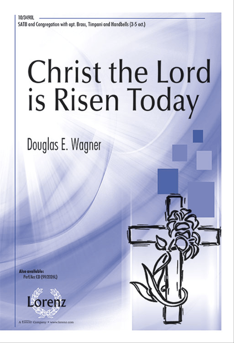 Christ the Lord Is Risen Today 4-Part scores gallery preview page 1