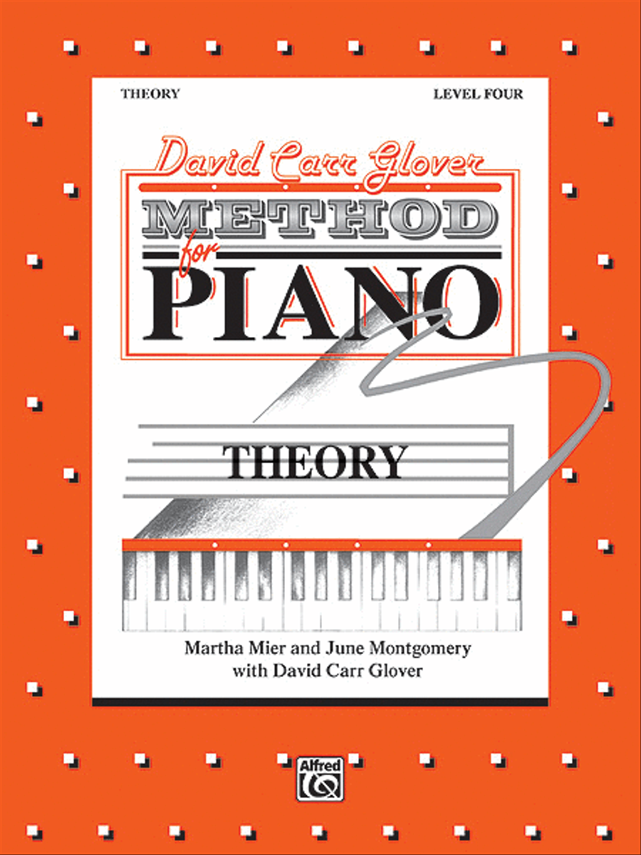 David Carr Glover Method for Piano Theory Piano Method scores gallery preview page 1
