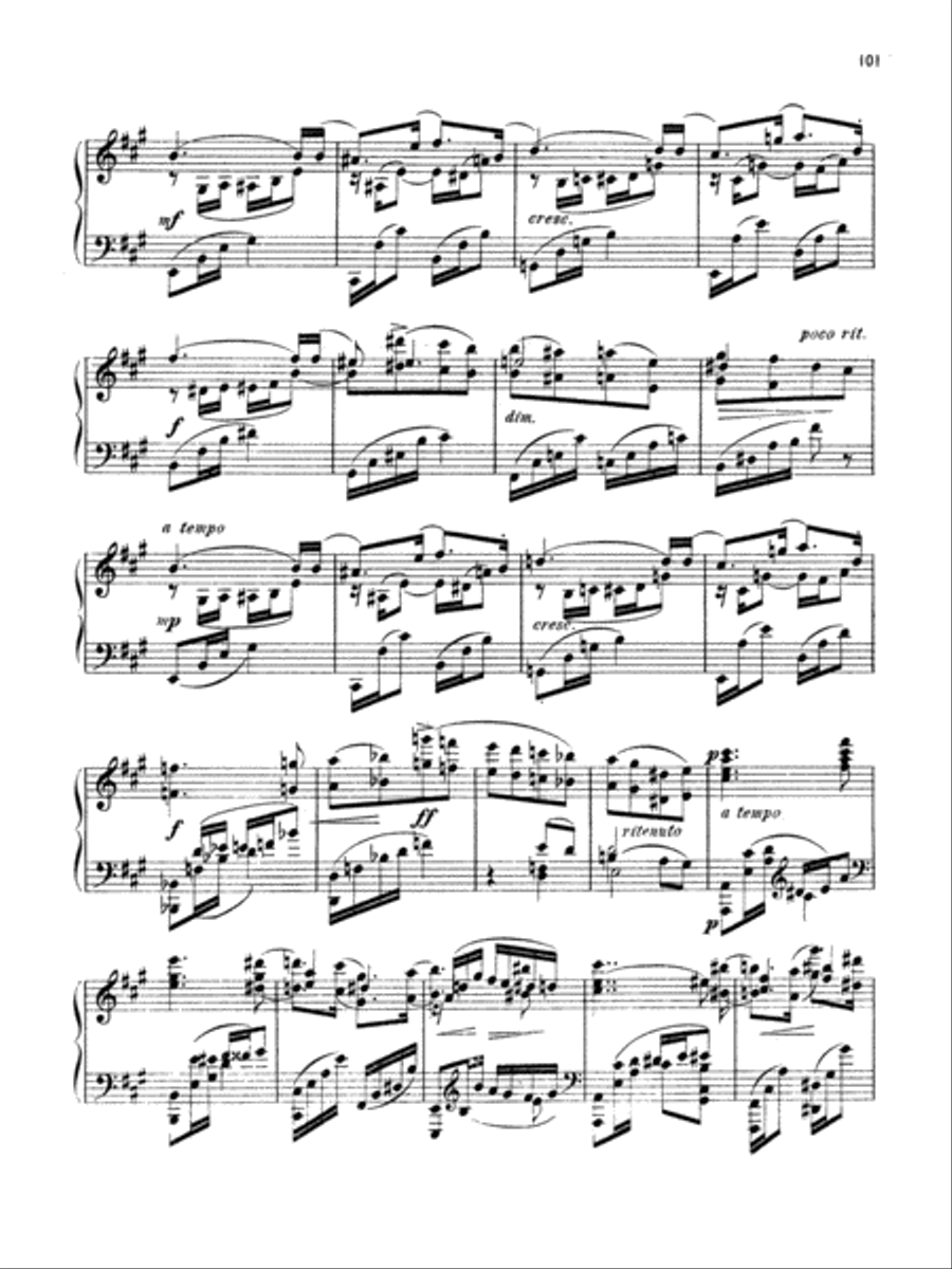 Arensky: Twenty-four Morceau Characteristiques, Op. 36 Piano Solo scores gallery preview page 2