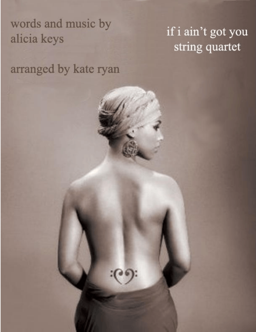 If I Ain't Got You String Quartet scores gallery preview page 1