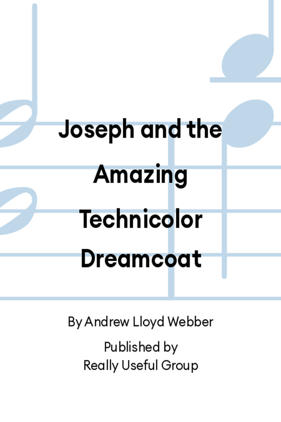 Joseph and the Amazing Technicolor Dreamcoat Voice Solo scores gallery preview page 1
