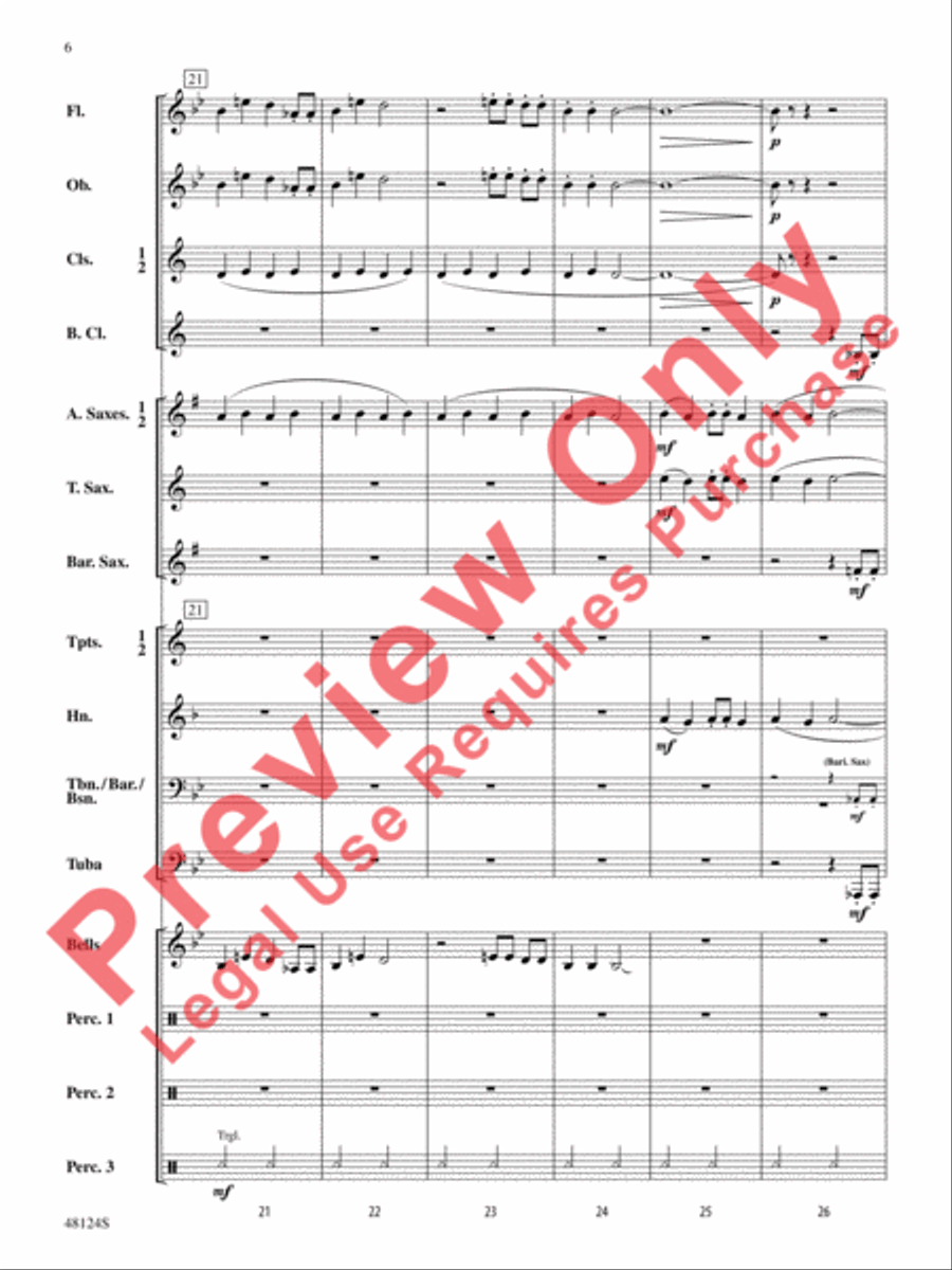 Tin Man Does the Iron City Concert Band scores gallery preview page 7