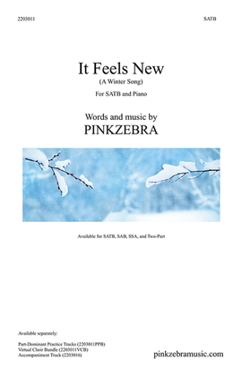 Book cover for It Feels New SATB