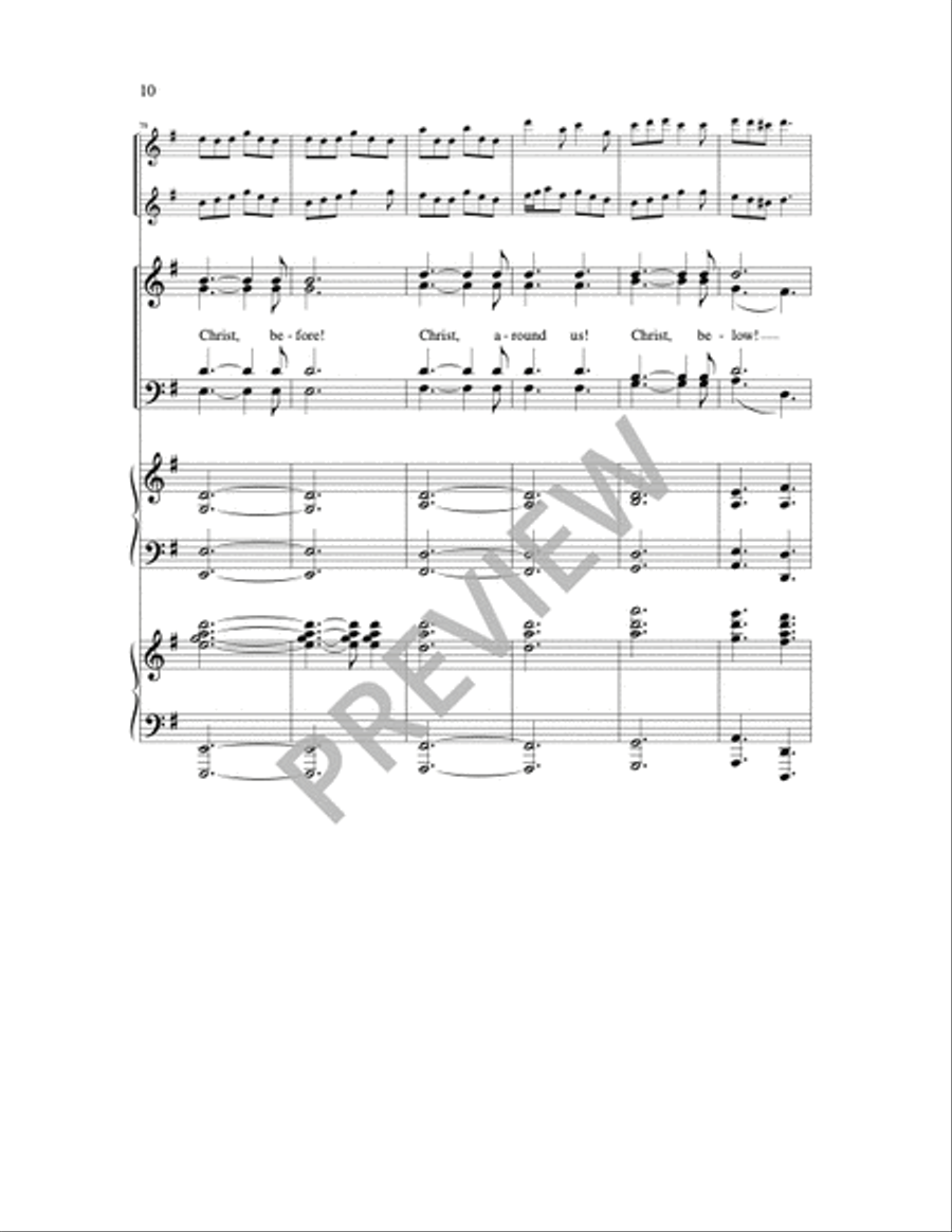 The Lorica of Ballyloughlin 4-Part scores gallery preview page 14