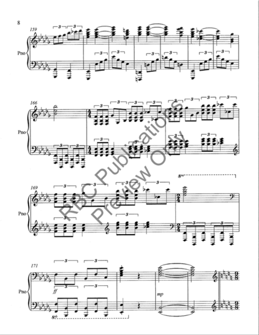 Primary Colors Piano Solo Piano Solo scores gallery preview page 11