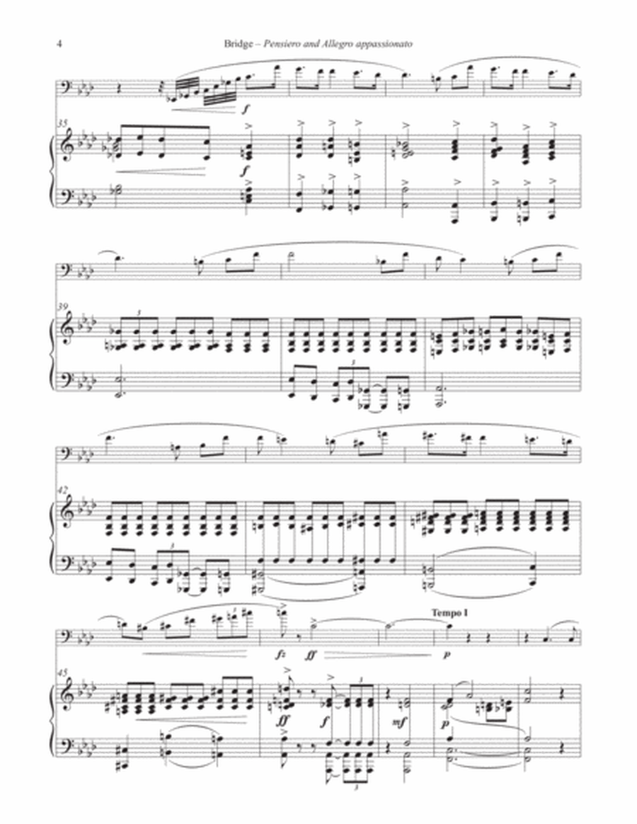 Pensiero and Allegro Appassionato for Euphonium and Piano