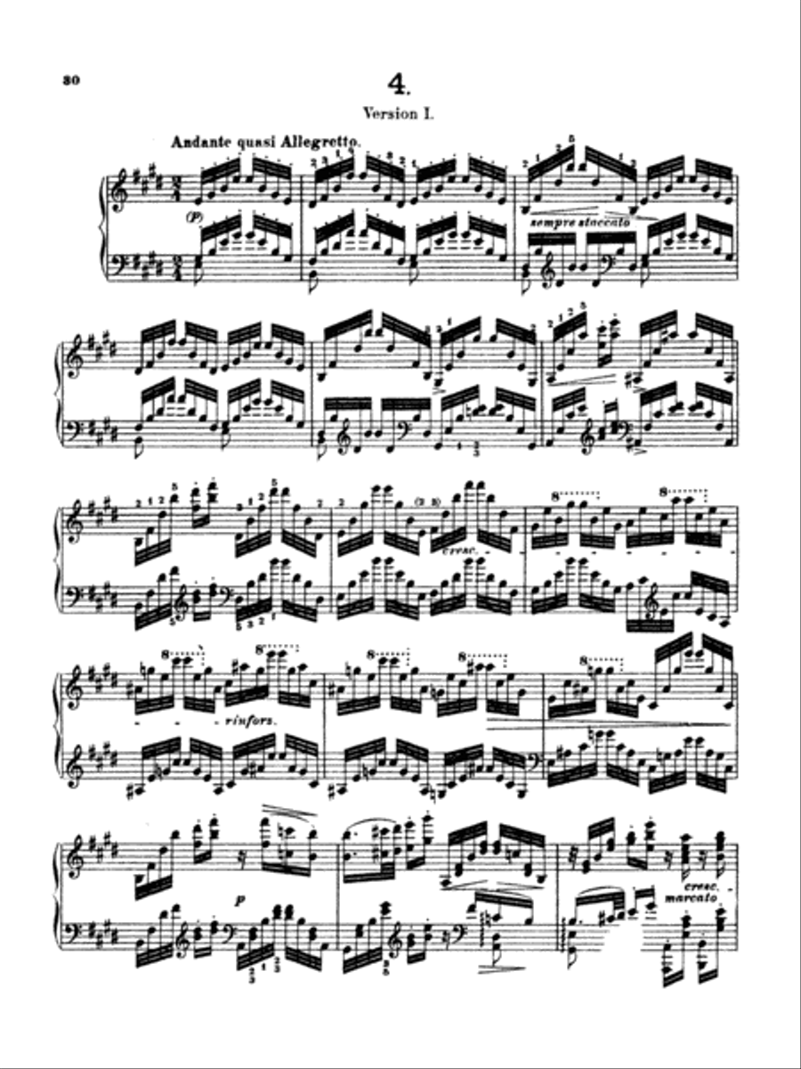 Liszt: Etudes (Volume III) Piano Method scores gallery preview page 1