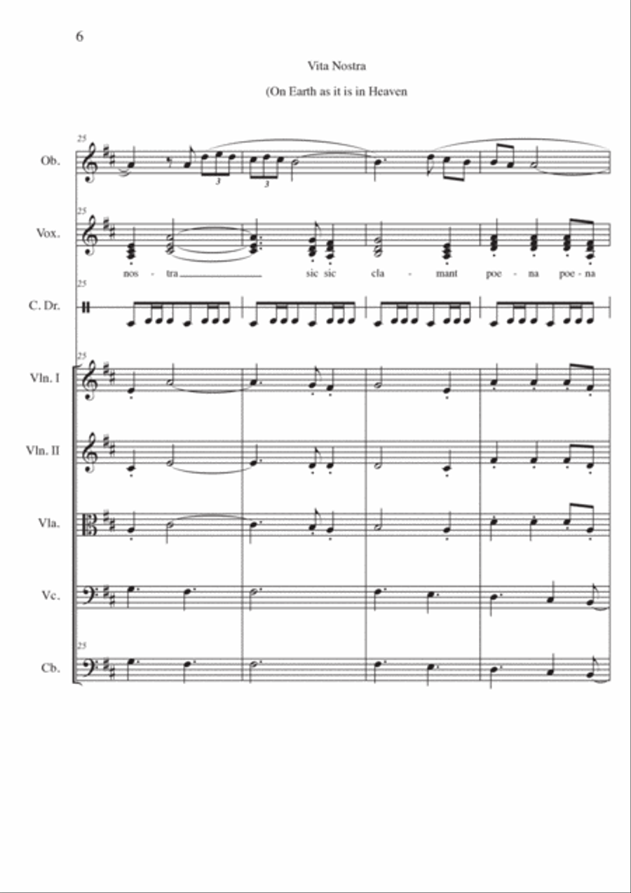 Vita Nostra String Orchestra scores gallery preview page 6