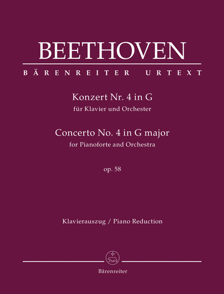Concerto for Pianoforte and Orchestra Nr. 4 G major op. 58