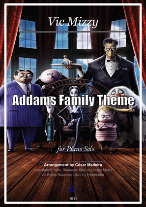 Book cover for Addams Family Theme