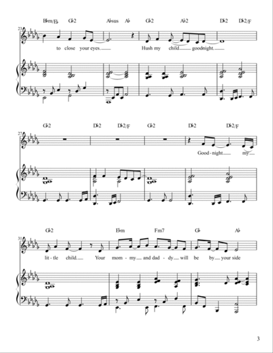 Lullaby for Logan Voice scores gallery preview page 3